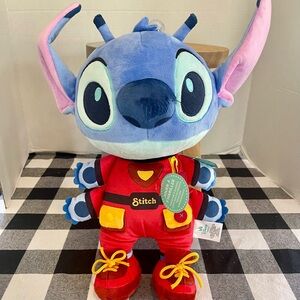DISNEY STITCH DRESS AND PLAY PLUSH 
New w Tags